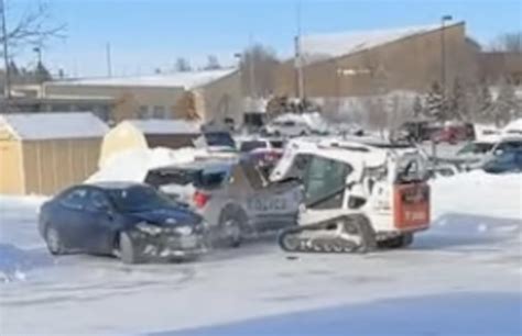 skid steer cop car|nebraska skid steer video.